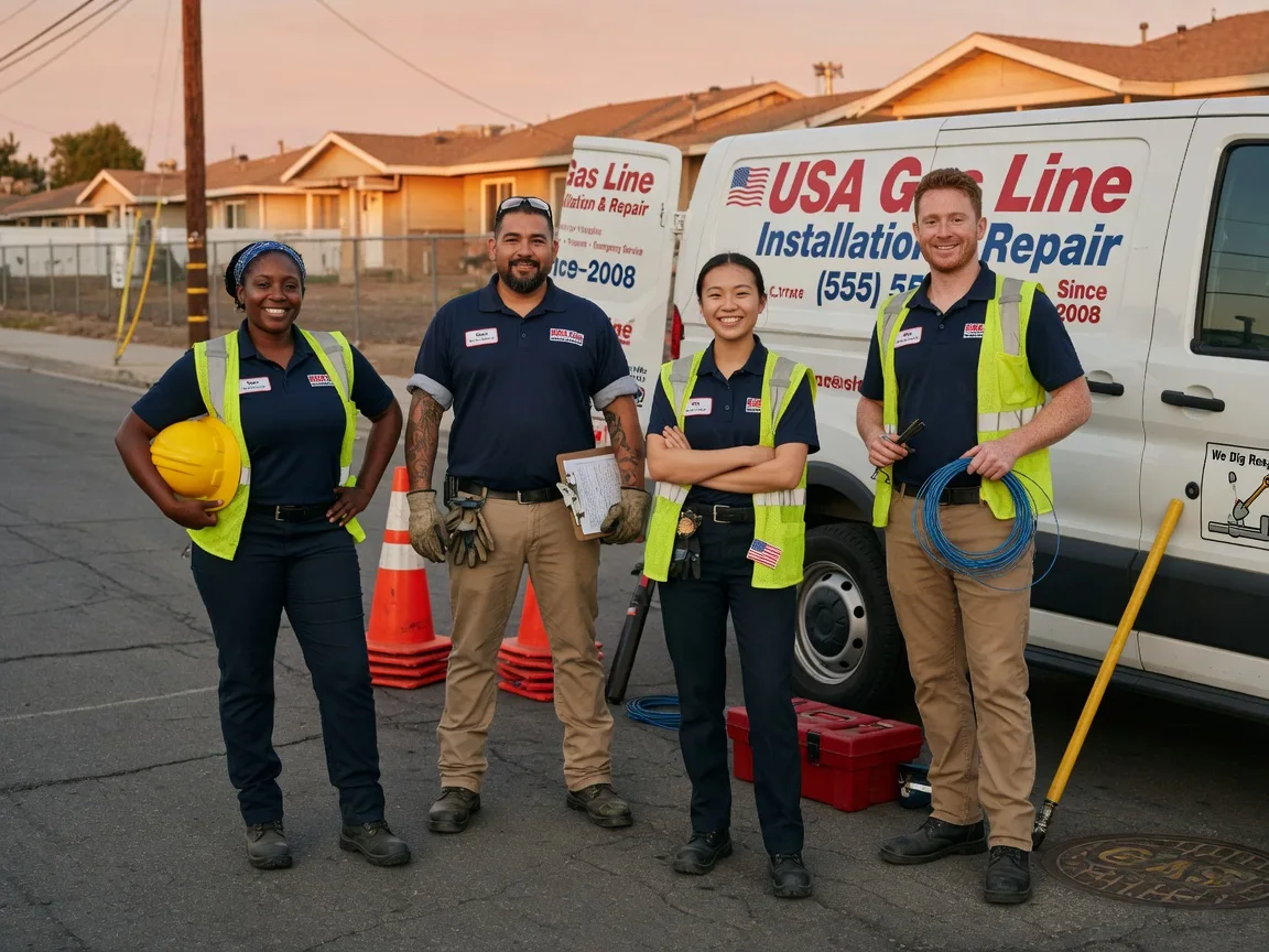 Gas Line Installation company in Creswell, OR